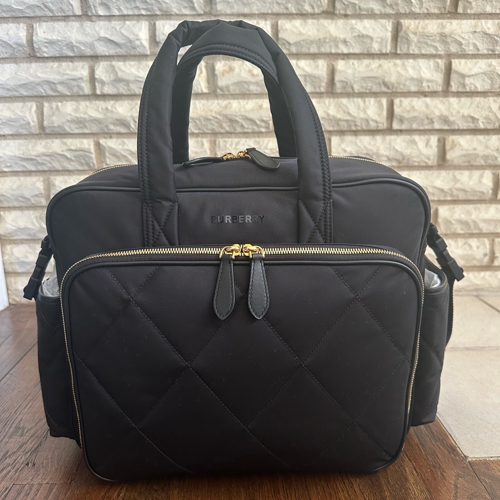 Burberry Quilted Nylon Baby Changing Bag